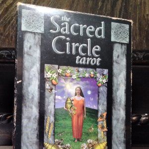 1998 The Sacred Circle Tarot: a Celtic Pagan Journey Book and Deck